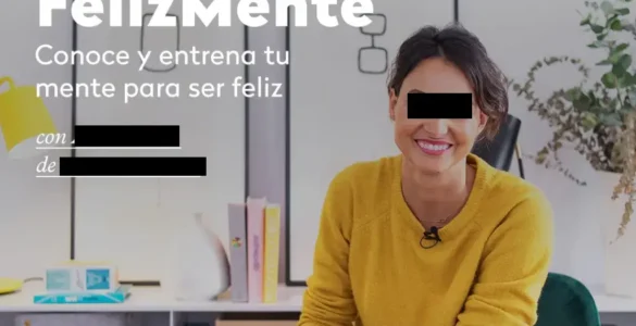Publicidad de un curso para ser personas felices.