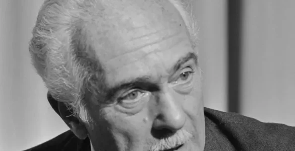 Aurelio Peccei en la cumbre RIO del Club de Roma en Róterdam 1976
